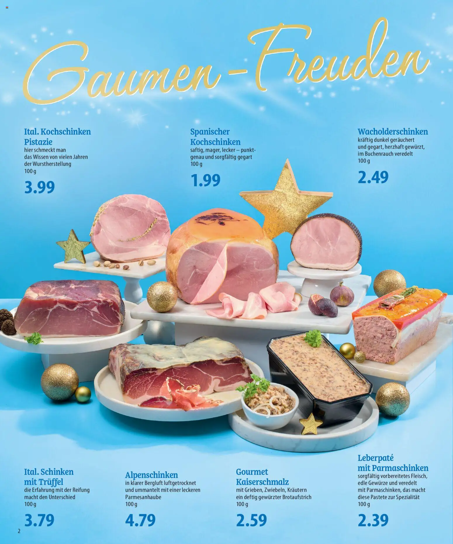 Famila Prospekt 	 – gültig ab 30.11.2025 | Seite: 2 | Produkte: Gewürze, Schinken