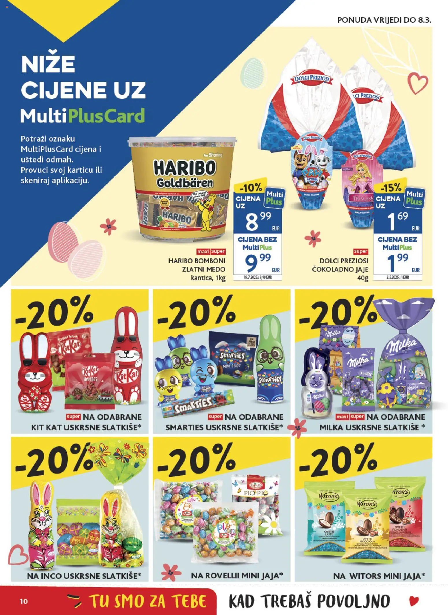 Konzum katalog | vrijedi od 25.02.2026 | Stranica: 10 | Proizvodi: Bomboni, Milka