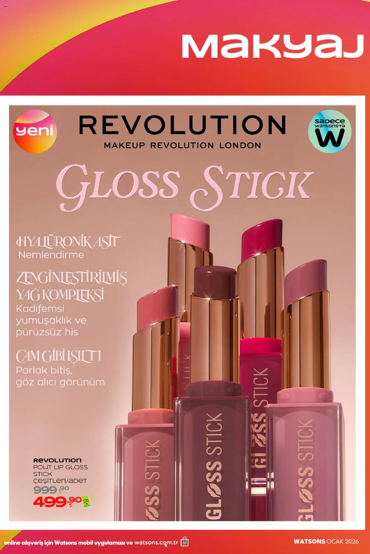 Watsons - Katalog - 02.01.2026 tarihinden itibaren geçerlidir | Sayfa: 9 | Ürünler: Yağ, Ocak