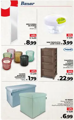 Anteprima del volantino COOP Superstore Sicilia catalogo valido a partire dal 13.02.2026 | Pagina: 62 | Prodotti: Panca, Tritatutto, Cassettiera, Candela