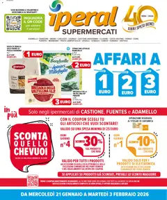 Anteprima del volantino Volantino Iperal	 valido a partire dal 21.01.2026
