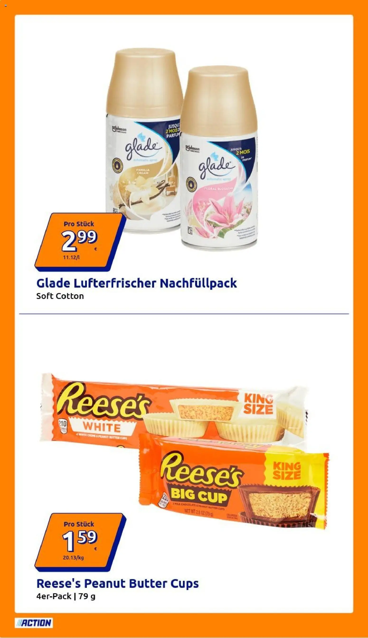 Action Flugblatt gültig ab 11.03.2026 | Seite: 4 | Produkte: Parfüm, Butter