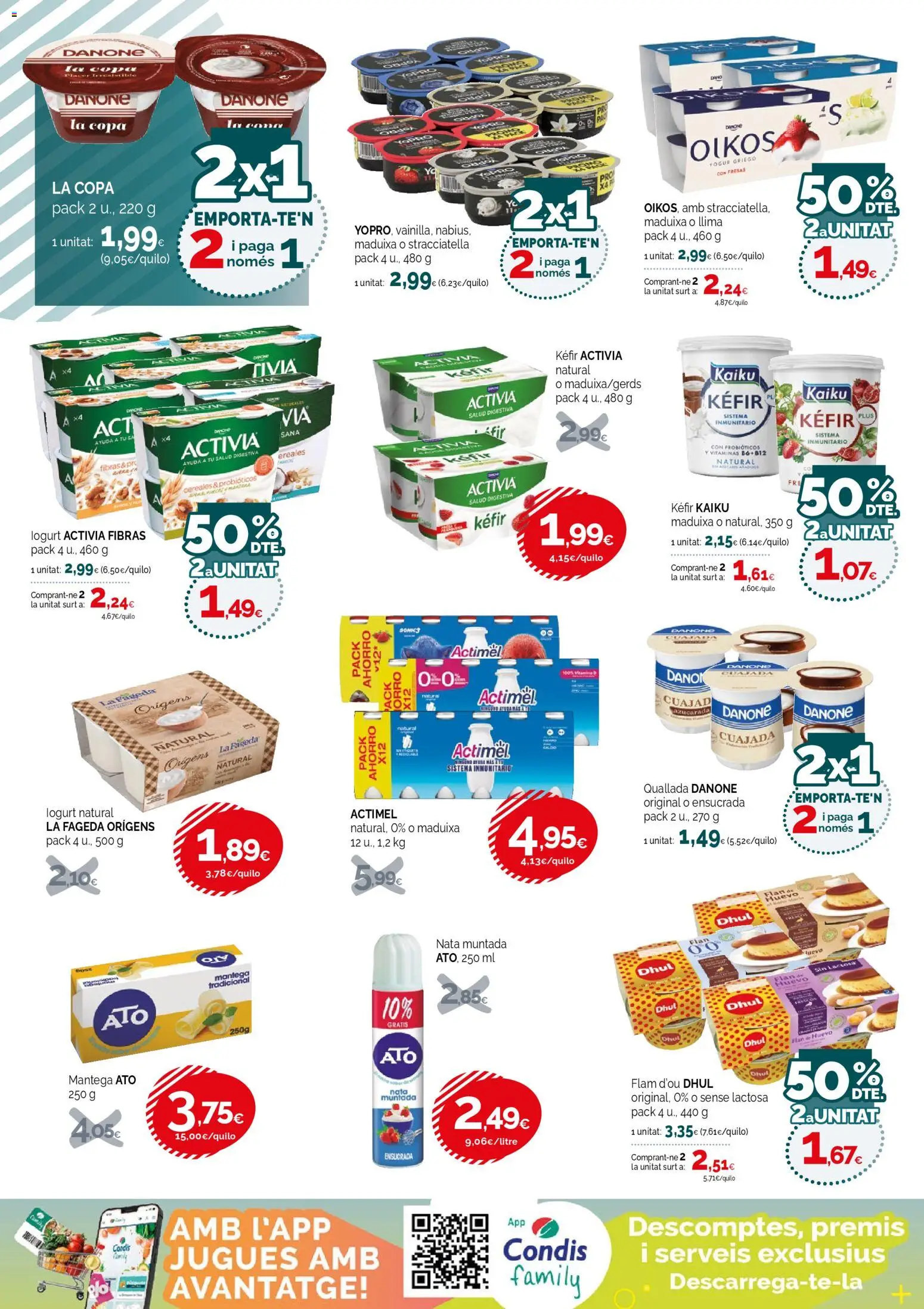 Condis folleto life │ válido desde el 22.04.2026 | Página: 8 | Productos: Yogur, Μαγειρική εστία, Fresas, Cereales