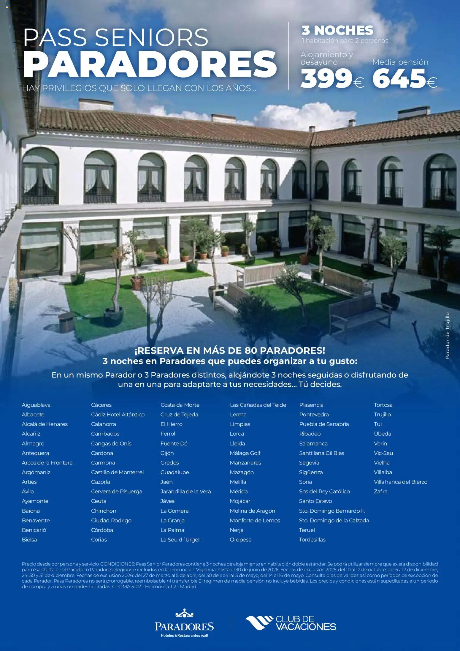 Viajes El Corte Inglés Vacaciones Económicas │ válido desde el 22.10.2025 | Página: 7