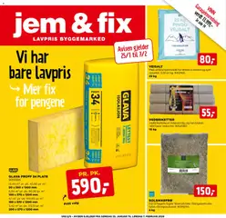 Forhåndsvisning av Jem & Fix kundeavis gyldig fra 24.01.2026