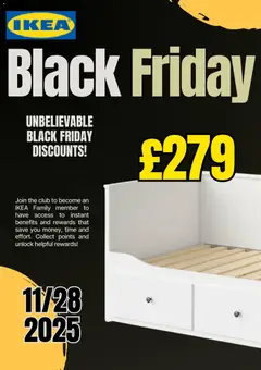 Preview of IKEA - Black Friday valid from 06.11.2025