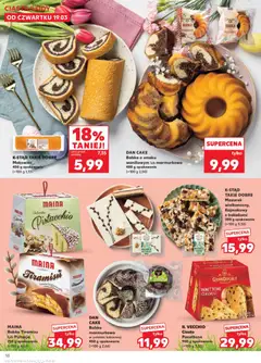 Náhled letáku Kaufland Polsko leták - Jak święta kocham od 19.03.2026 | Strana: 18 | Produkty: Tiramisu, Panettone
