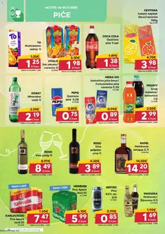 Katalog Pivac - Pregled kataloga iz trgovine Pivac, vrijedi od 27.10.2025 | Stranica: 10 | Proizvodi: Coca cola, Pivo, Heineken, Jabuka