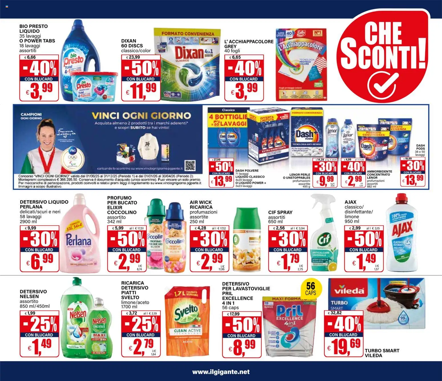 Volantino Il Gigante del 15.01.2026 | Pagina: 29 | Prodotti: Ammorbidente, Anticalcare, Limone, Lavastoviglie