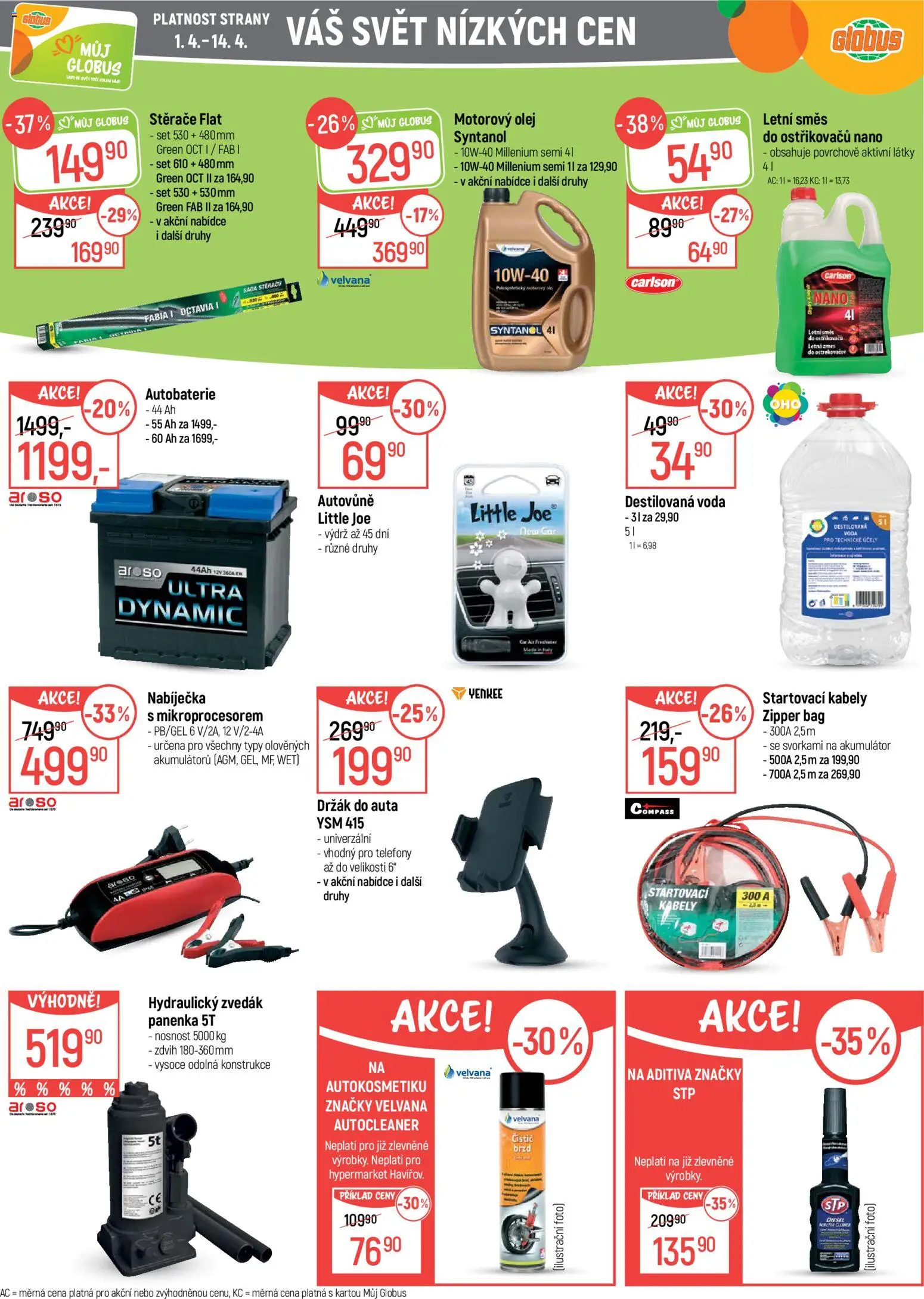 Globus leták - České Budějovice od 01.04.2026 | Strana: 33