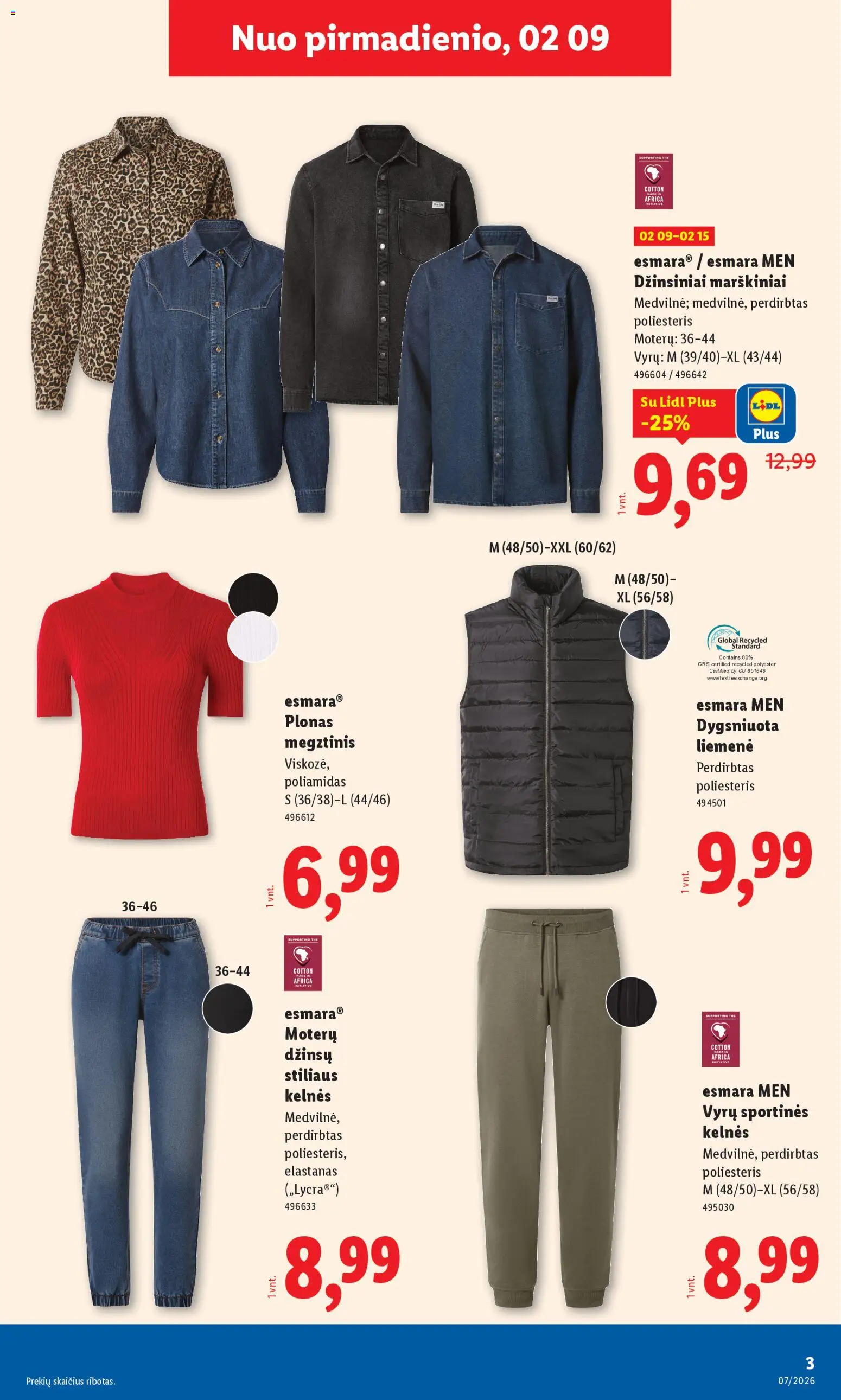 LIDL akcijos nuo 09.02.2026 | Puslapis: 3