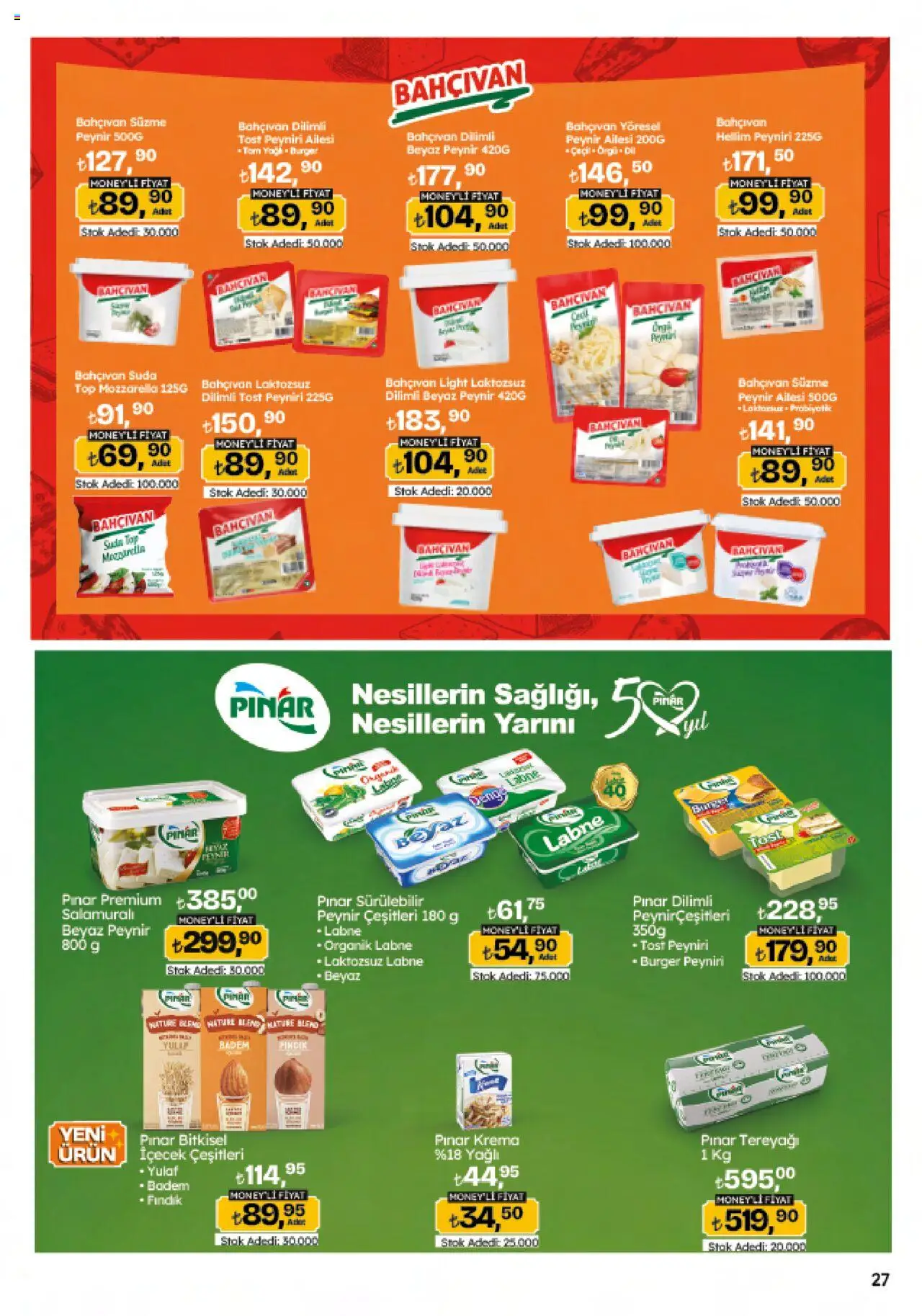 Migros Katalog - Migroskop - 22.05.2025 tarihinden itibaren geçerlidir | Sayfa: 27 | Ürünler: Tereyağı, Peynir, Krema, Yulaf