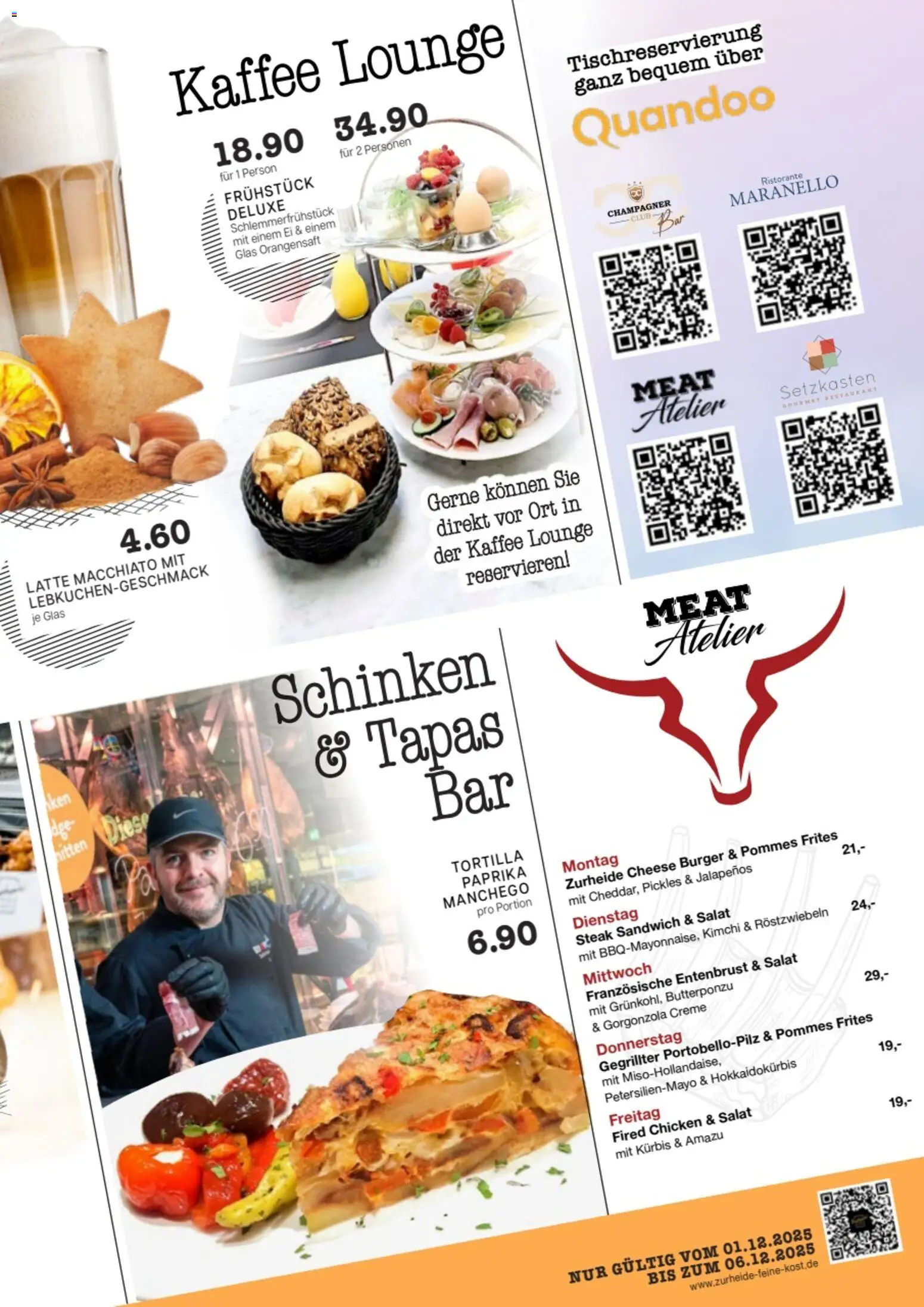 Edeka Zurheide Prospekt 	 – gültig ab 01.12.2025 | Seite: 7 | Produkte: Ristorante, Burger, Pommes frites, Kürbis