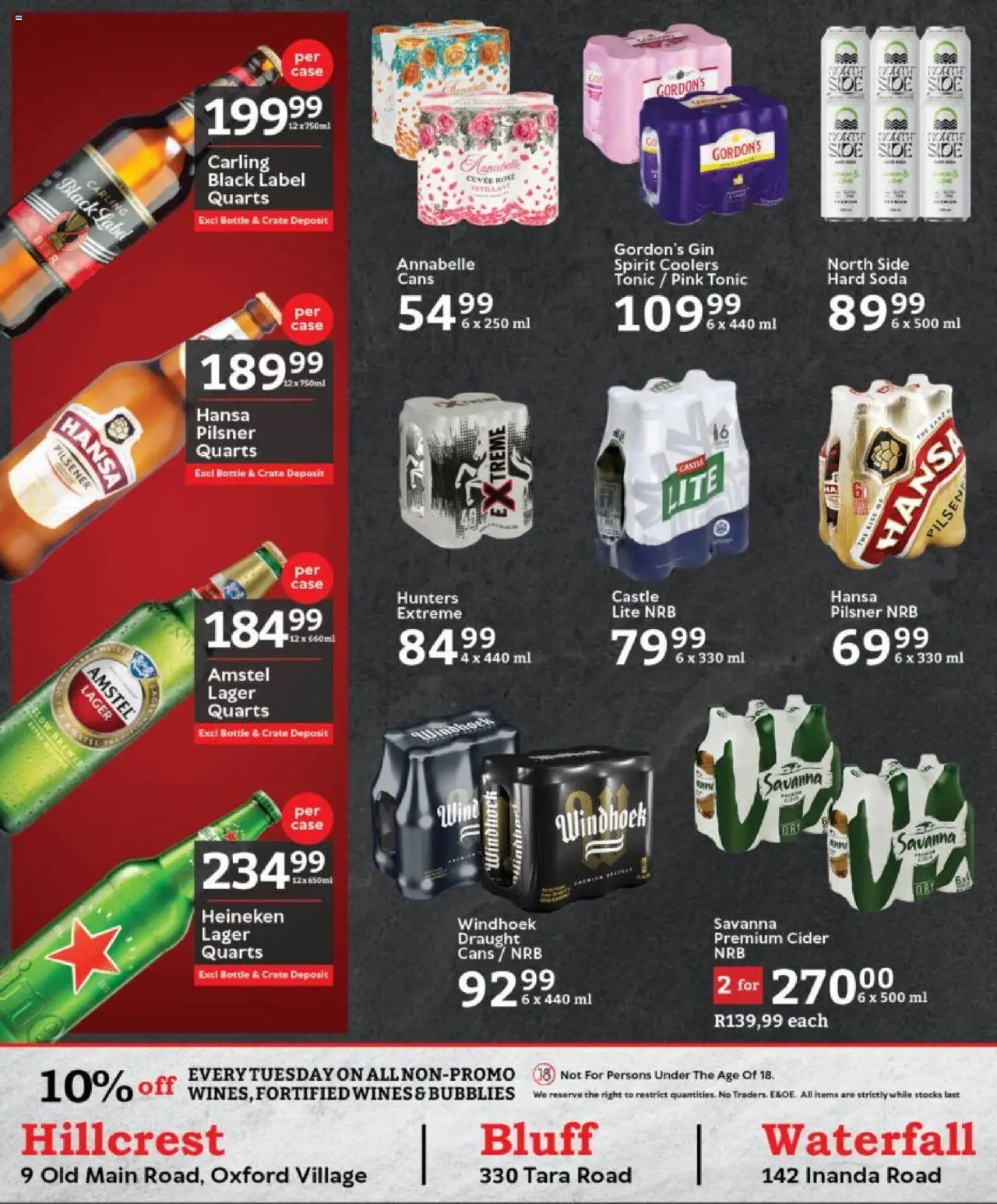Oxford Freshmarket - Liquormarket │ valid from 13.08.2025 | Page: 4 | Products: Case, Crate, Tonic, Cider