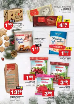 Katalog Stanić Diskont - Pregled kataloga iz trgovine Stanić Diskont, vrijedi od 11.12.2025 | Stranica: 9 | Proizvodi: Kesten, Čokolada, Lisnato tijesto, Kuhinja
