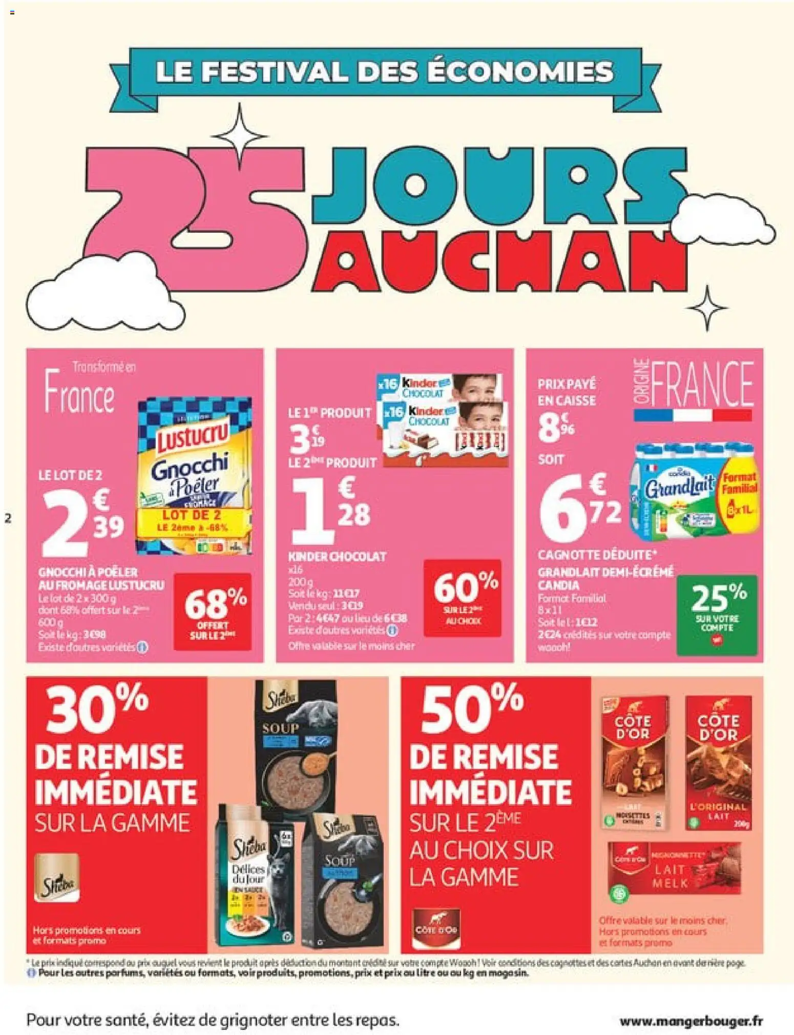 {H1} | Pagina: 2 | Producten: Kinder, La, Melk