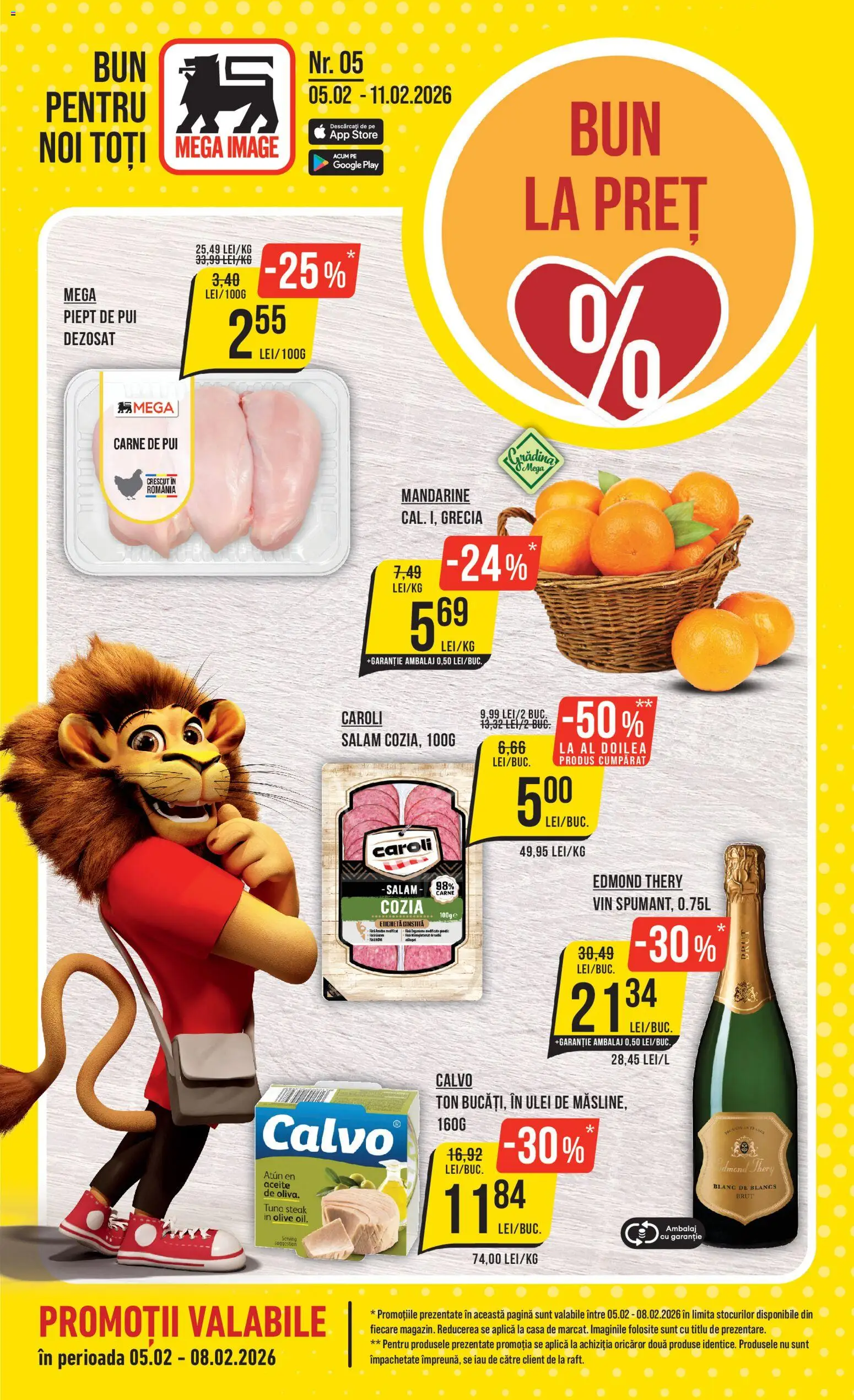 Noul catalog Mega Image – valabil de la 05.02.2026 | Pagină: 1