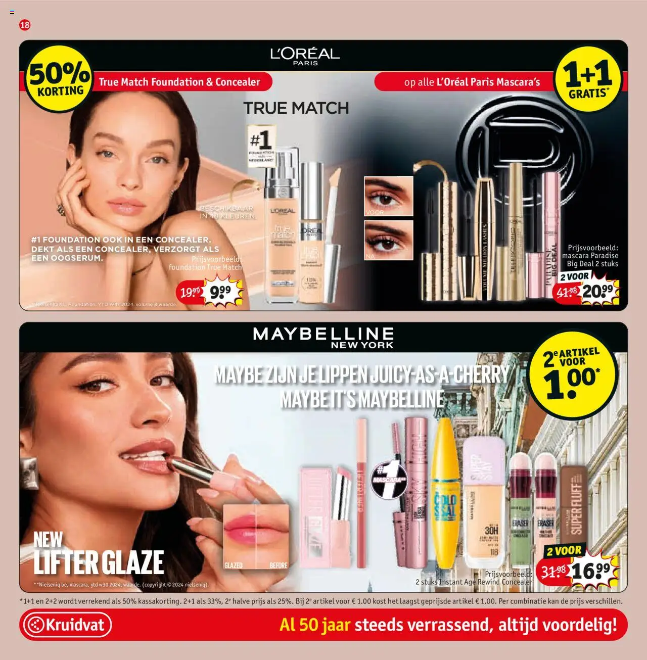  | Pagina: 18 | Producten: Foundation, Kan, Concealer, Mascara