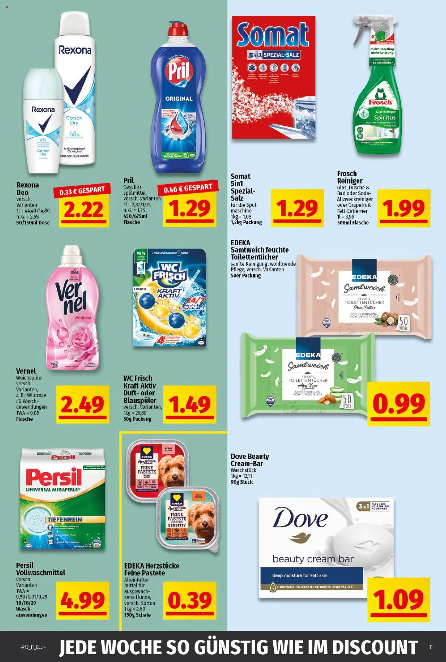 Elli Markt Prospekt Greffen – gültig ab 23.03.2026 | Seite: 11 | Produkte: Bad, Duft, Wc frisch, Pril