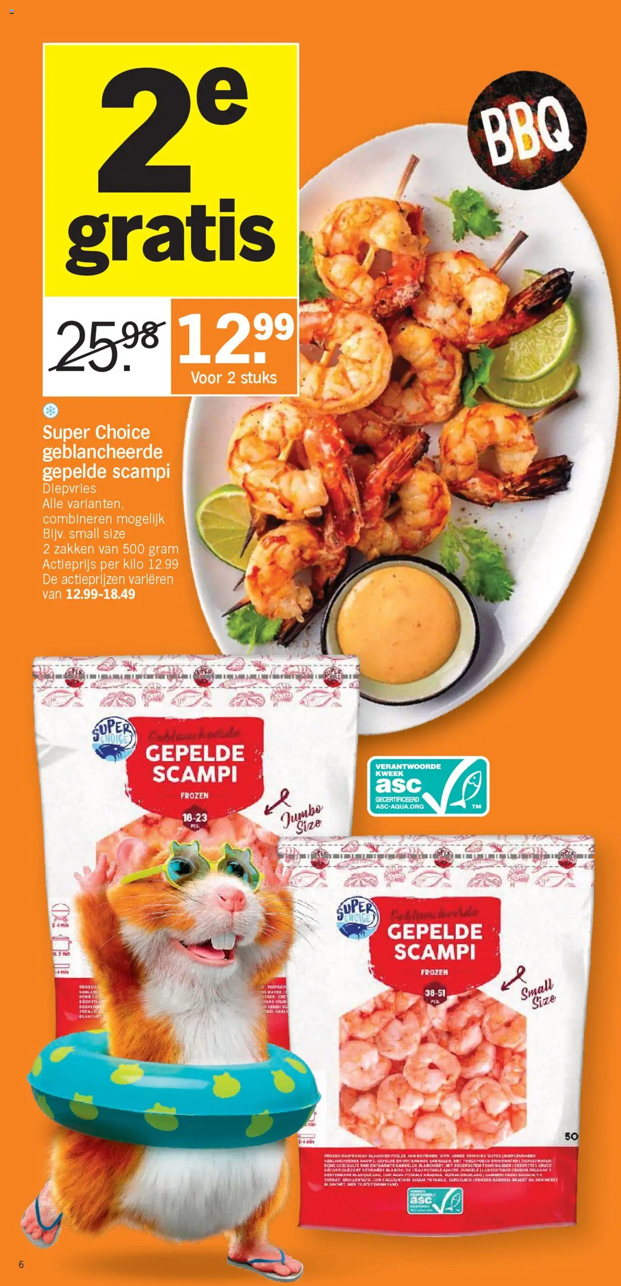  | Pagina: 6 | Producten: Scampi, Ring