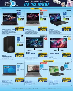 Anteprima del volantino BRUNO volantino valido a partire dal 19.03.2026 | Pagina: 9 | Prodotti: Monitor, Notebook, Mouse, Samsung