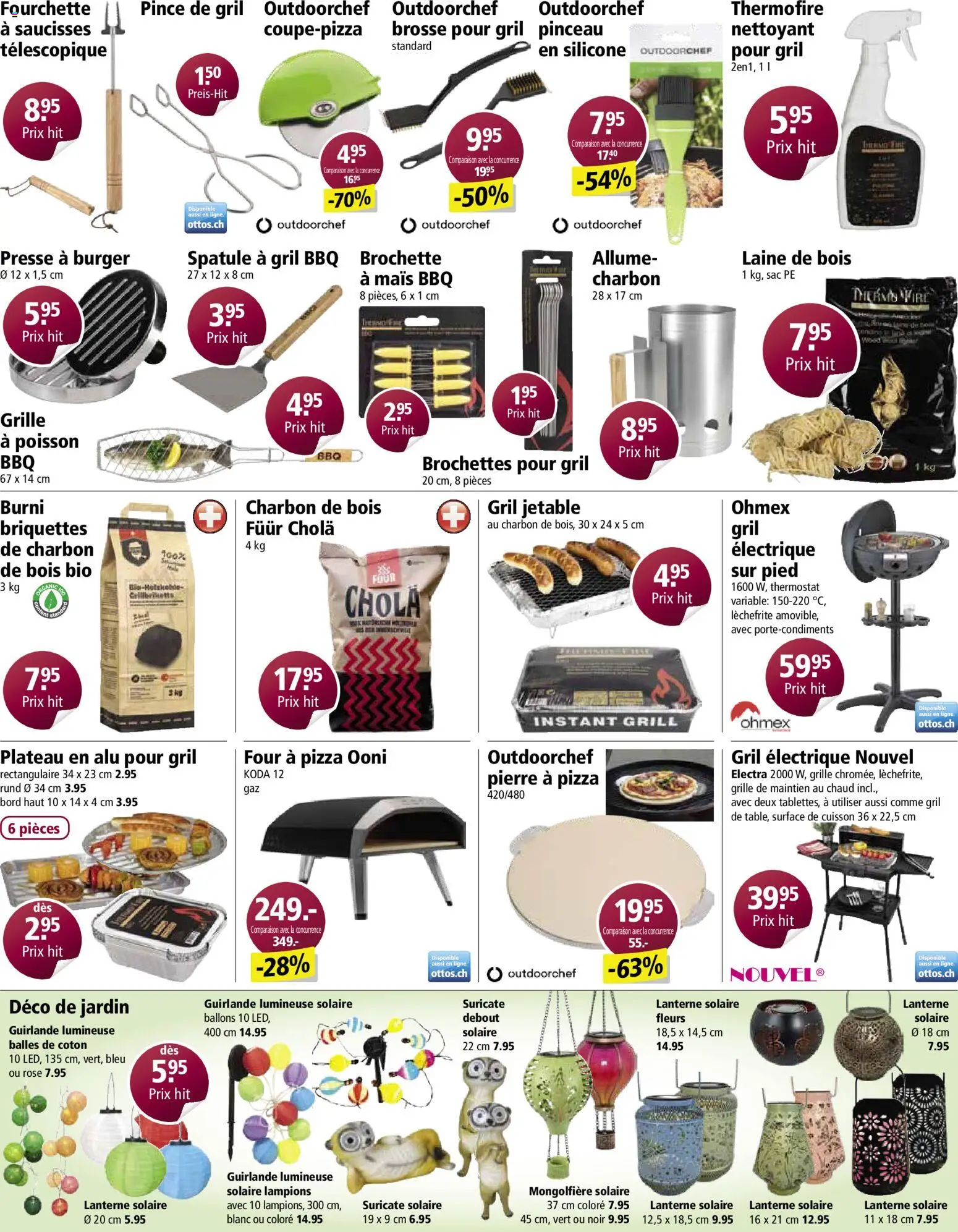 Otto's aktionen FR – gültig ab 31.03.2026 | Seite: 4 | Produkte: Burger, Pizza, Presse, Grill