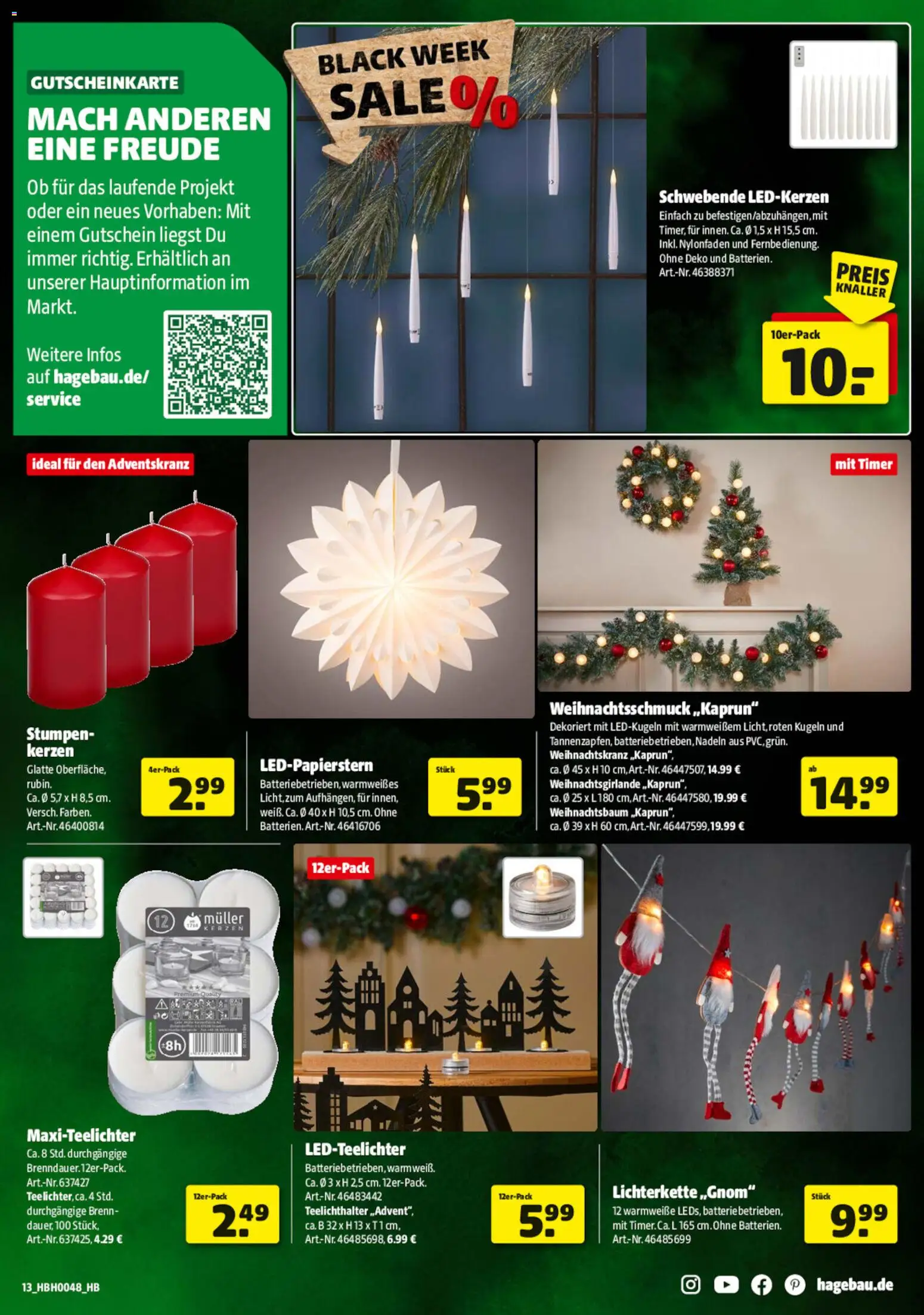 Hagebau - Black Friday – gültig ab 22.11.2025 | Seite: 13 | Produkte: Batterie