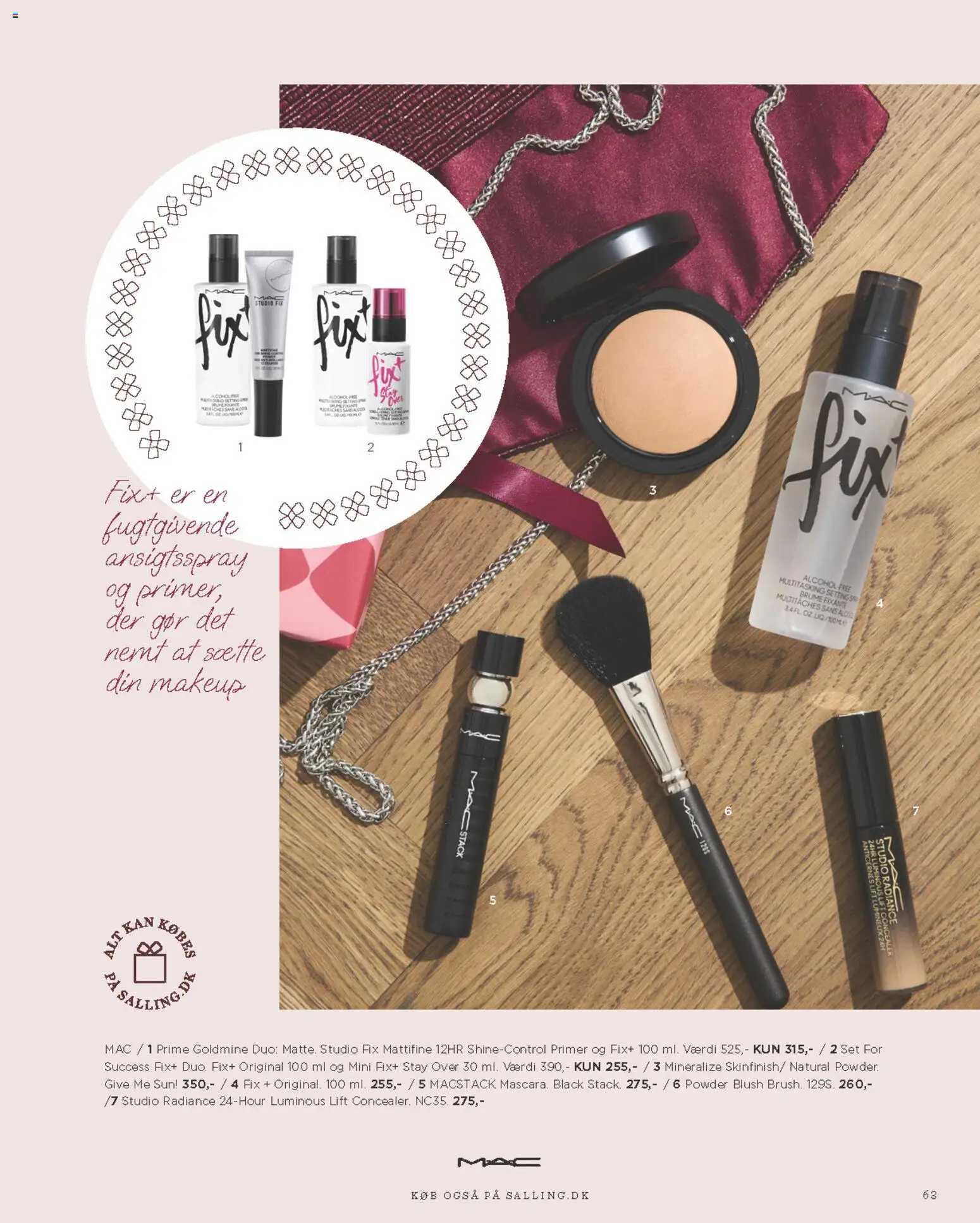 Salling tilbudsavis – gyldig fra 01.11.2025 | Side: 63 | Produkter: Makeup, Concealer, Blush