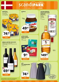 Scandinavian Park - Tilbudsavis gyldig fra 23.04.2026 | Side: 38 | Produkter: Vodka, Nutella