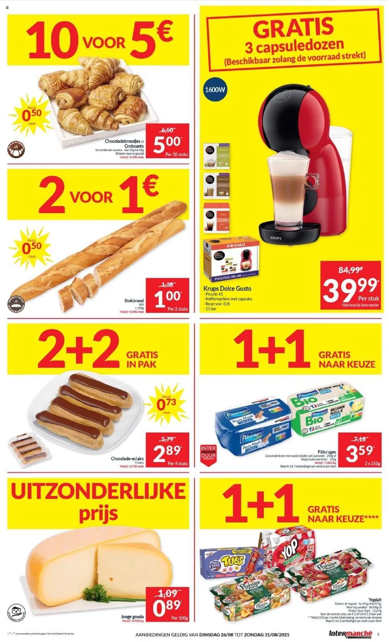  | Pagina: 5 | Producten: Gouda, Aardbei, Koffiemachine, Boter