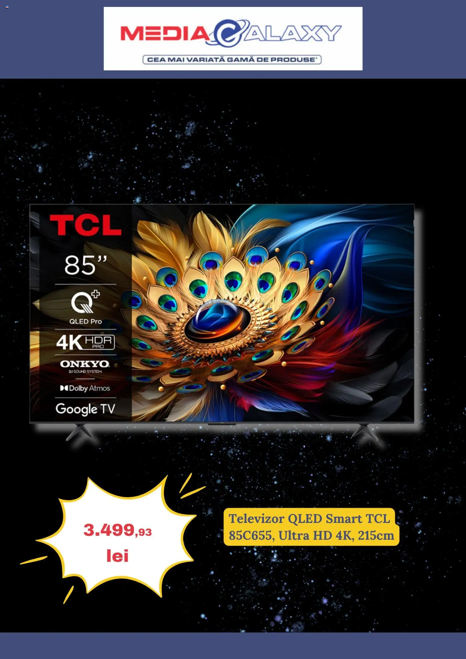 Noul catalog Media Galaxy – valabil de la 30.10.2025 | Pagină: 5 | Produse: Televizor