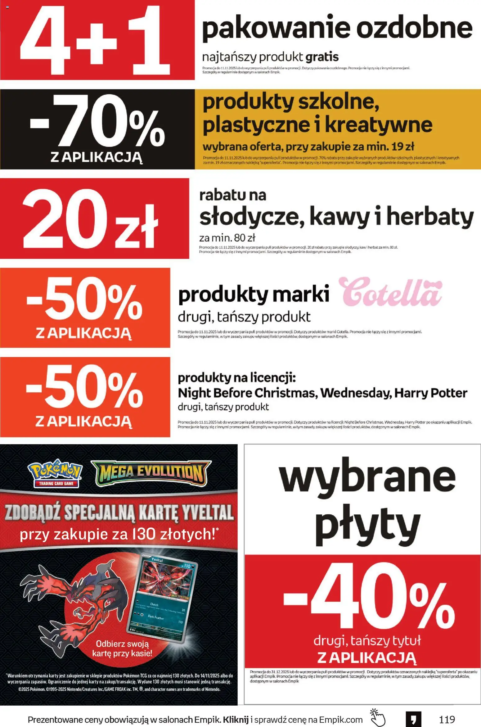 Empik Black Friday od 29.10.2025 | Strona: 119 | Produkty: Plyty