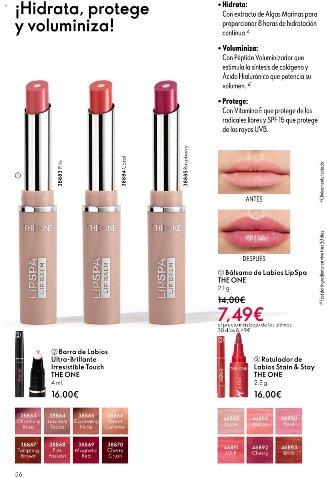 Oriflame - Catálogo Campaña 13 │ válido desde el 14.09.2025 | Página: 56 | Productos: Φορτιστής, Barra de labios