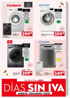 Vista previa Conforama folleto válido desde el 26.03.2026 | Página: 16 | Productos: Lavadora, Lavavajillas, Bandeja