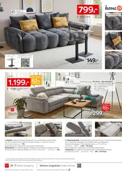 XXXL Lutz Prospekt 	 - gültig ab dem 14.07.2025 | Seite: 6 | Produkte: Wohnlandschaft, Beistelltisch, Couchtisch, Video