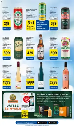 Tesco akciós ujság - amely érvényes a következő dátumtól: 07.08.2025 | Oldal: 23 | Termékek: Lime, Gösser, Sör, Citrom