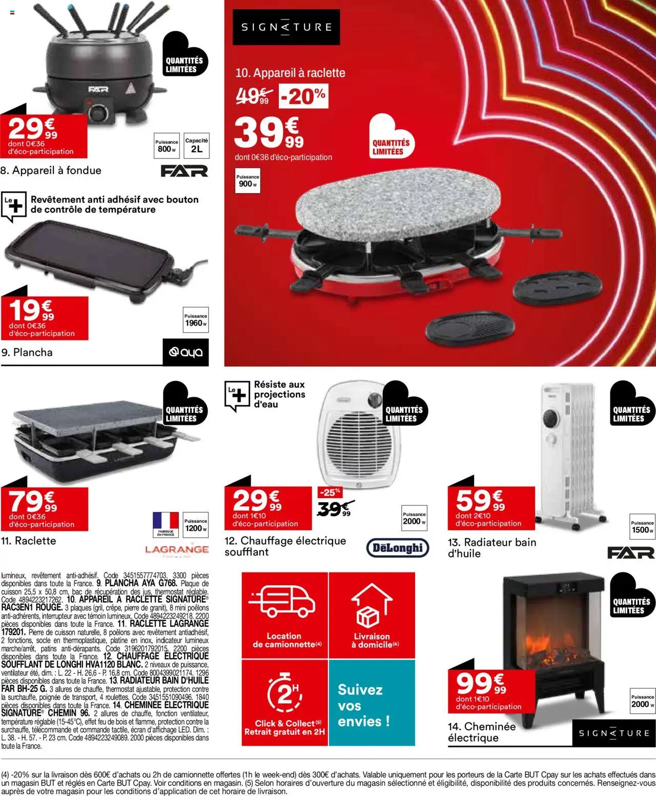 {H1} | Page: 5 | Produits: Plancha, Ventilateur, Interrupteur, Radiateur