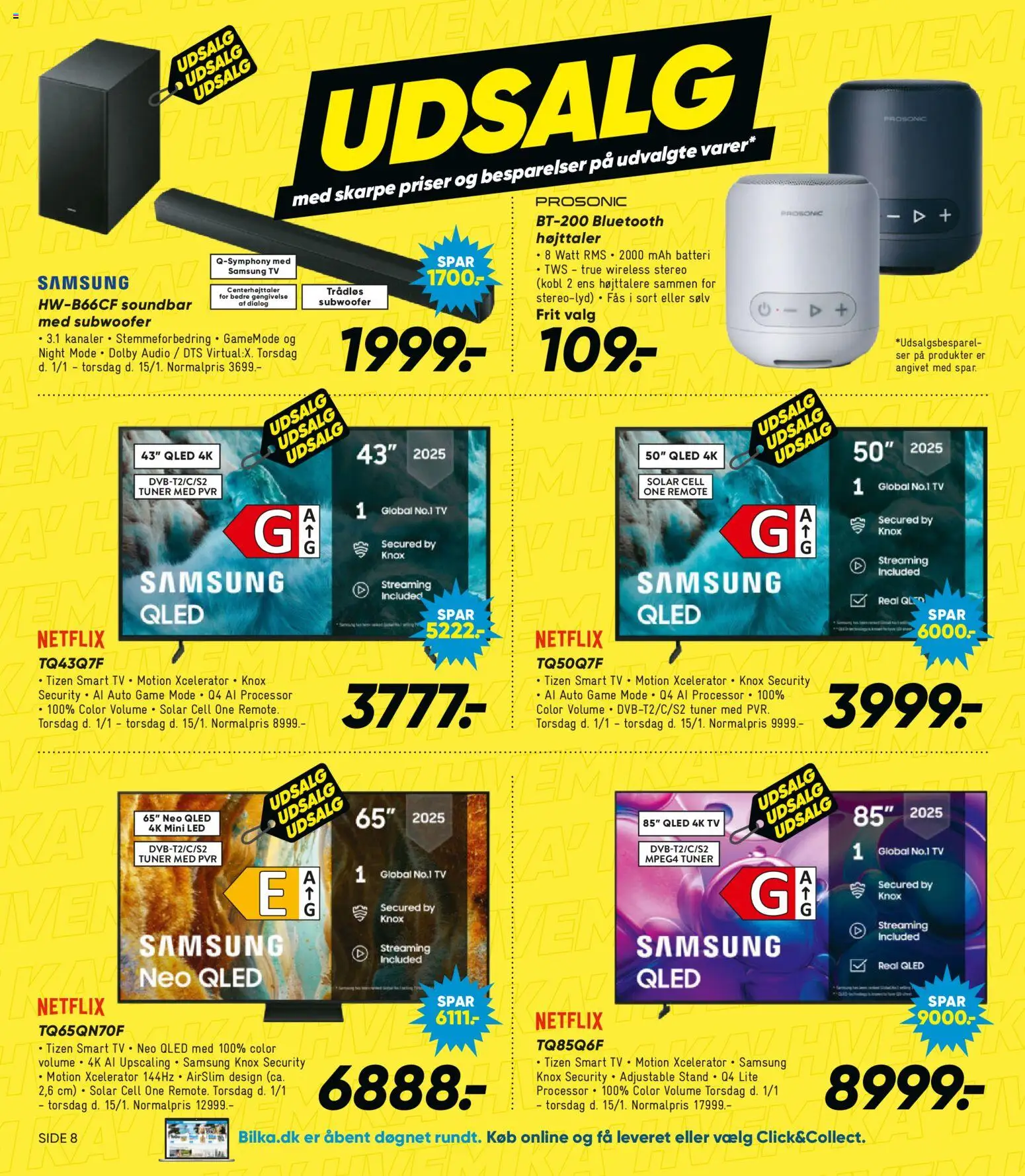 Bilka tilbudsavis – gyldig fra 01.01.2026 | Side: 10 | Produkter: Processor, TV Tuner, TV, Batteri