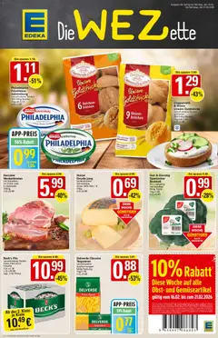 WEZ Prospekt ab 16.02.2026 gültig