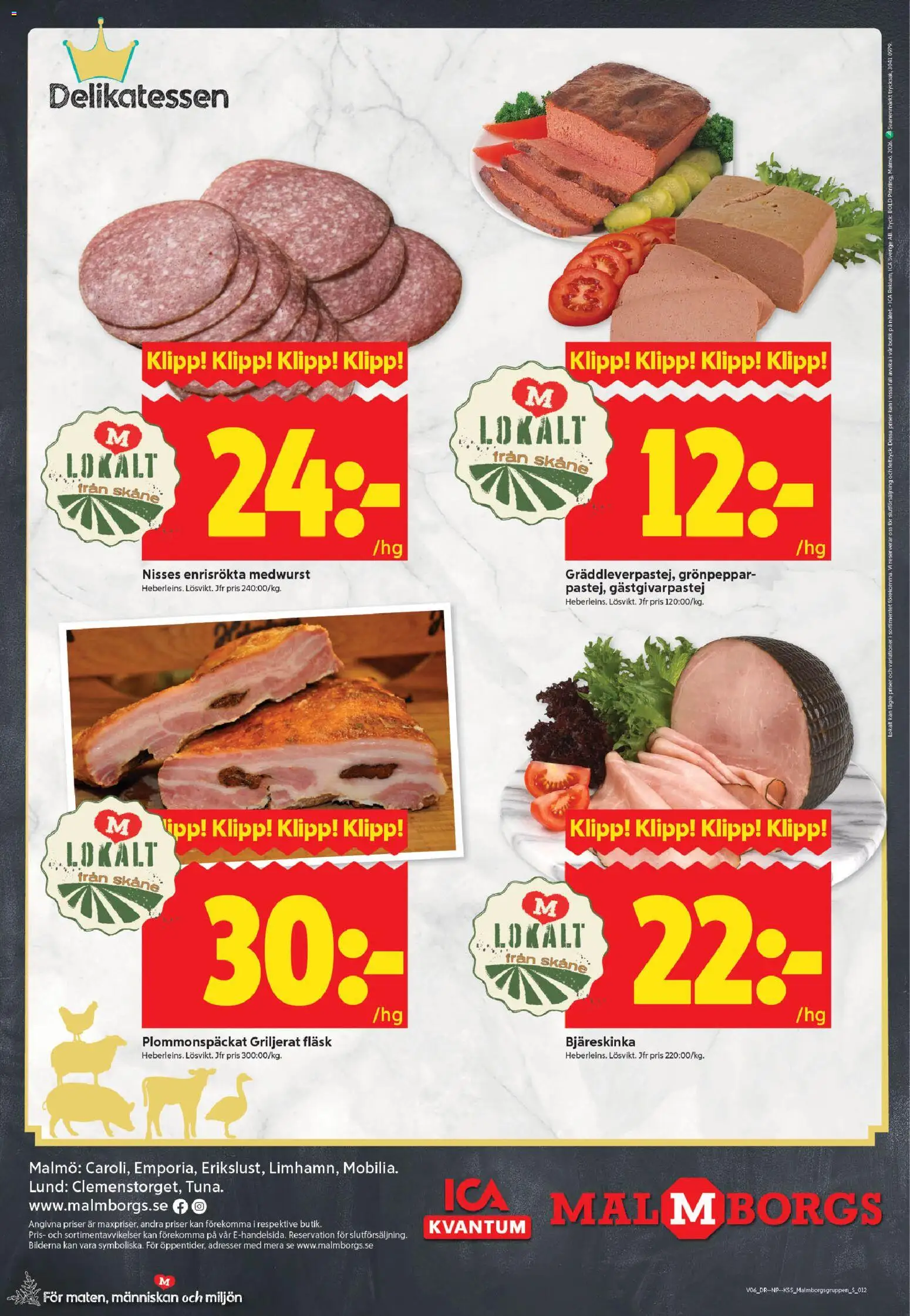 ICA Kvantum reklamblad aktuell från 02.02.2026 | Sida: 12