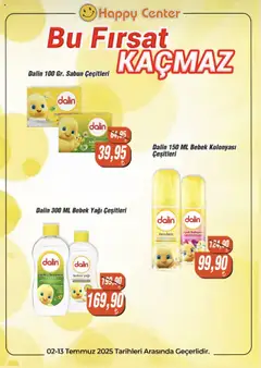 02.07.2025 tarihinden itibaren geçerli olan Happy Center kataloğu önizlemesi