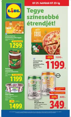 Lidl akciós ujság - amely érvényes a következő dátumtól: 17.07.2025 | Oldal: 70 | Termékek: Gyömbér, Nuggets, Vegán, Jégkrém
