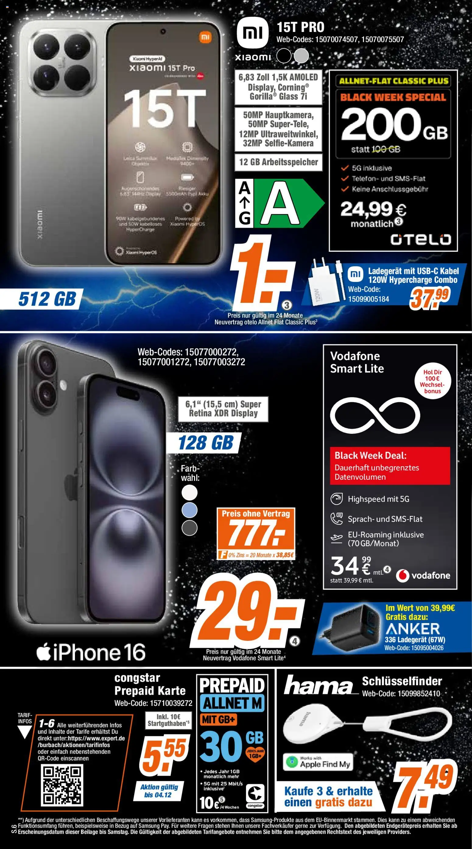 Expert - Black Friday – gültig ab 27.11.2025 | Seite: 10 | Produkte: Samsung, Iphone, Apple, Ladegerät