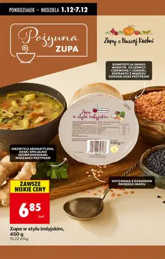 Pogląd oferty "Biedronka gazetka" - ważna od 08.12.2025 | Strona: 47 | Produkty: Imbir, Mięso, Zupa, Soczewica