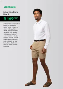 Ackermans specials catalogue – valid from 24.01.2026 | Page: 13 | Products: Shorts