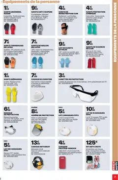 Brico Dépôt - Prévisualisation de Brico Dépôt - L'officiel du bricolage valide à partir de 25.03.2026 | Page: 71