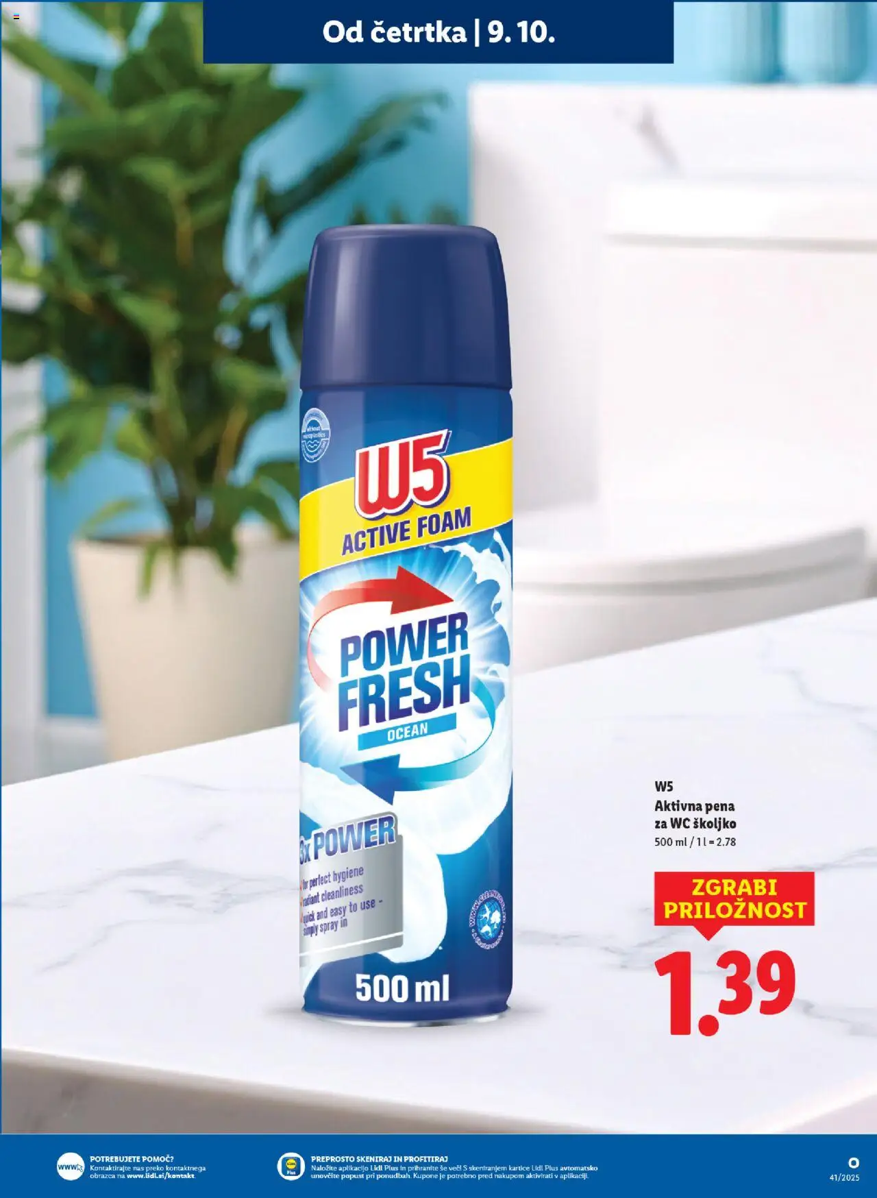 Novi Lidl katalog ponudbe – veljaven od 09.10.2025 | Stran: 17