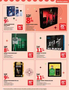 Auchan - Prévisualisation de Auchan - Bon Noël et Bonnes Affaires : Sélection cadeaux valide à partir de 02.12.2025 | Page: 9 | Produits: Whisky, Eau de toilette, Déodorant, Vaporisateur