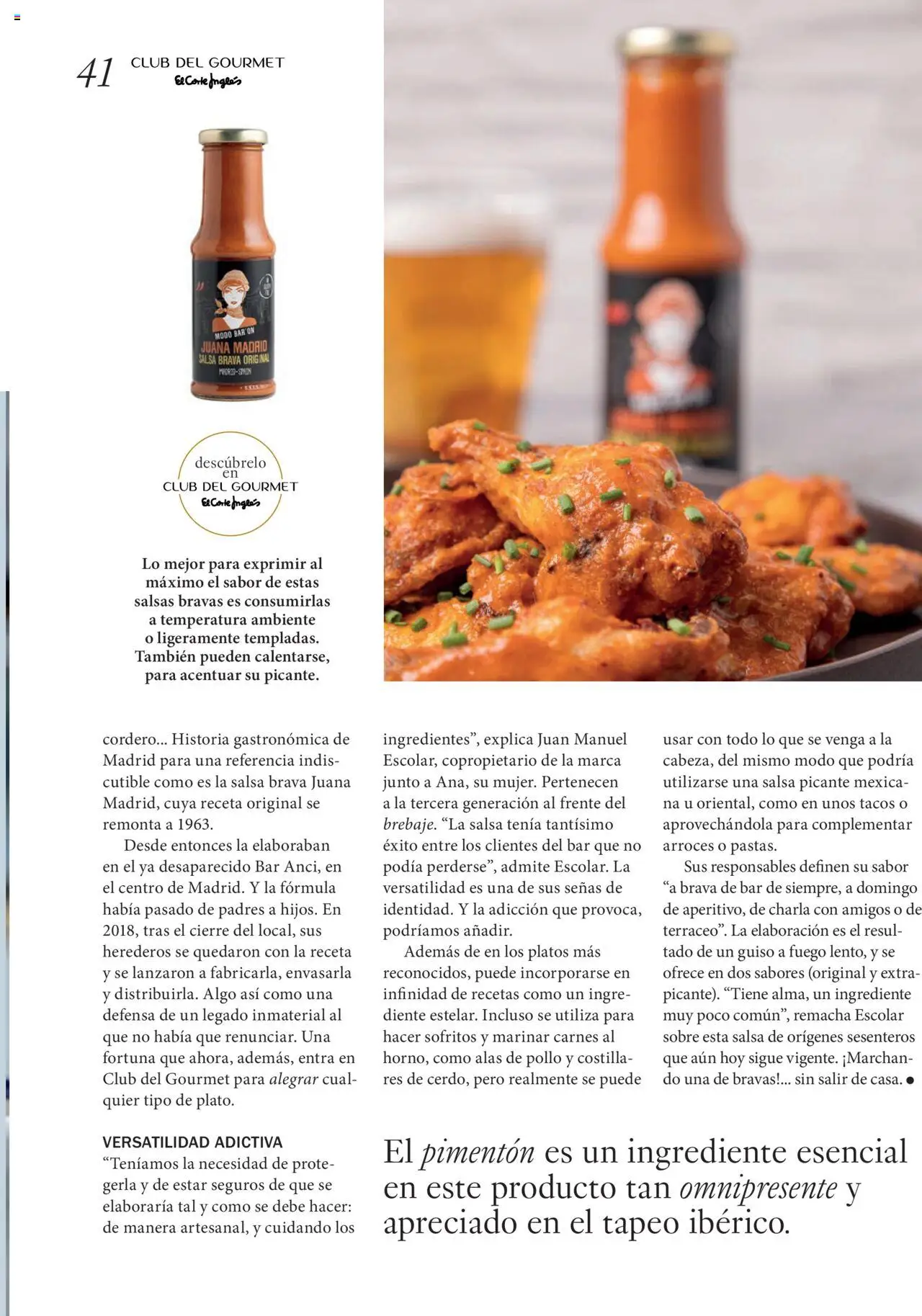 El Corte Inglés ofertas │ válido desde el 26.09.2025 | Página: 41 | Productos: Salsa brava, Tacos, Φίλτρο καφέ