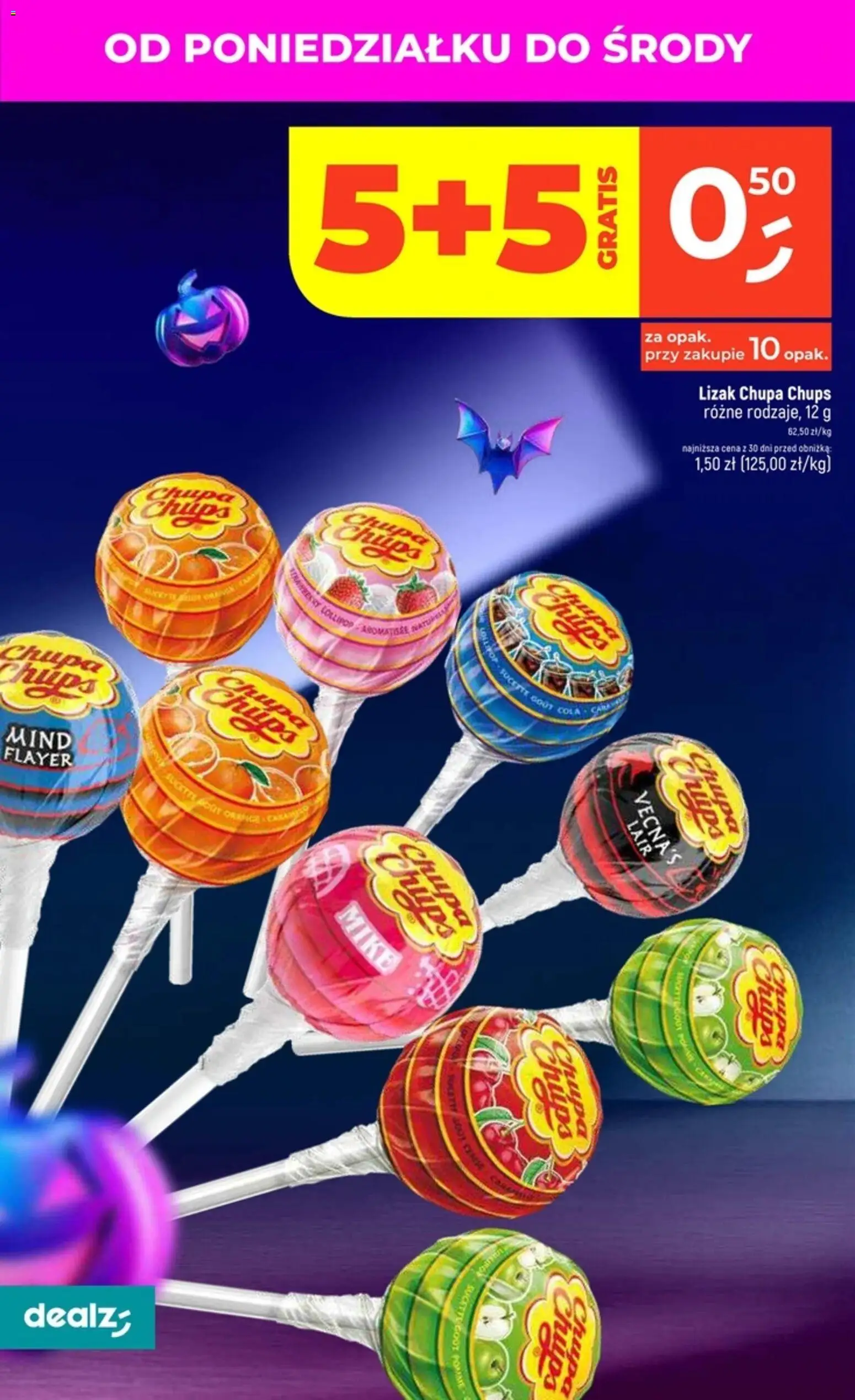 Dealz Gazetka od 23.10.2025 | Strona: 42 | Produkty: Lizak Chupa Chups